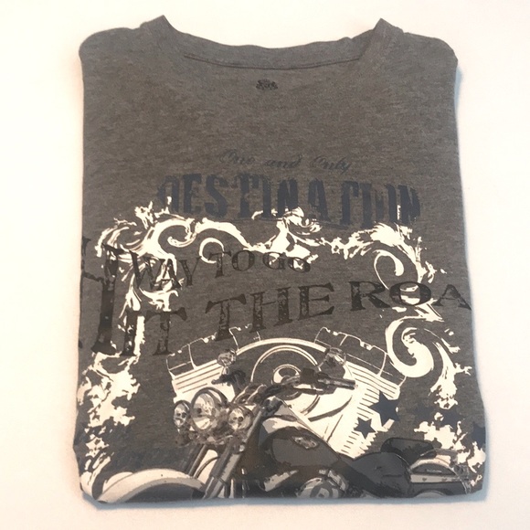 Royal Class Gray Graphic Tee - Picture 10 of 10